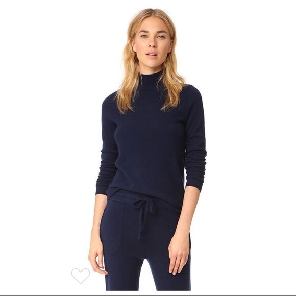 Shopbop Mock neck 100% Cashmere sweater NWT - Picture 2 of 7